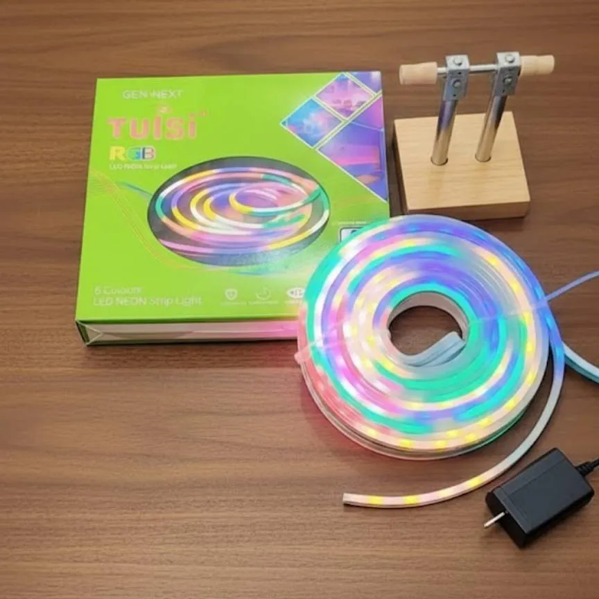  10 MTR. RGB NEON SET WITH ADOPTER