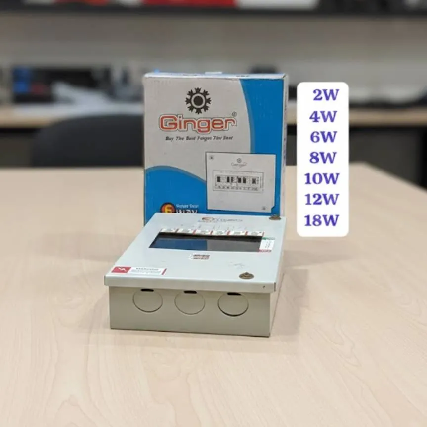 Ginger Brand Singal Door MCB Box