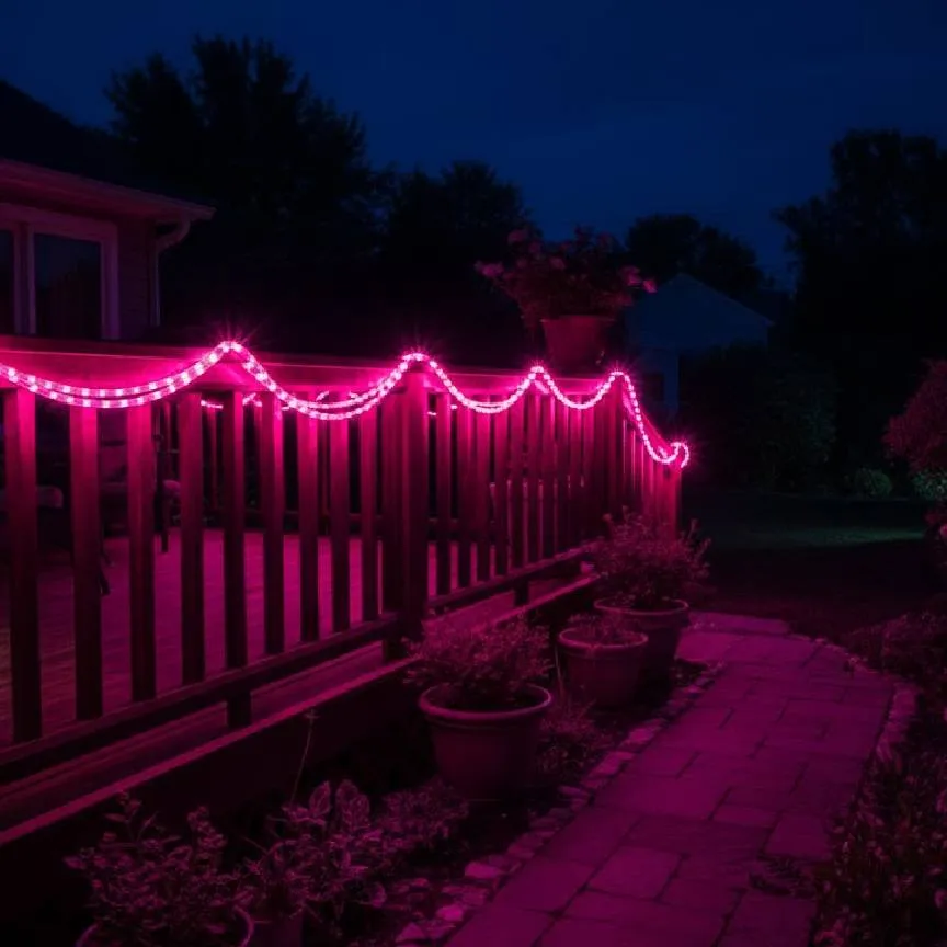 ROPE LIGHT (120 LED) PINK